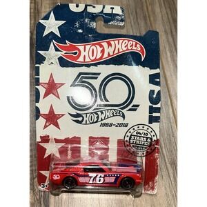 Hot Wheels '65 Mustang 2+2 Fastback 4/10‎ - 2018 Stars & Stripes A